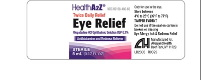 Eye Relief, Label (480   Eye Relief 1)