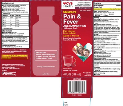Acetaminophen 160 mg (Childrens Acetaminophen Cherry Liquid 1)