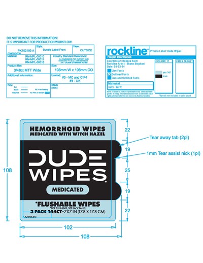 Front Bundle Label (84908 961)