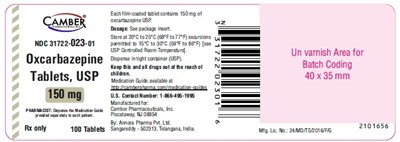 oxcarbazipinetab150mgcontlabel - oxcarbazipinetab150mgcartonlabel