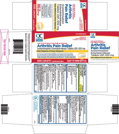 acetaminophen-01.jpg Principal Display Panel - 100 Caplet Bottle Carton - acetaminophen 01