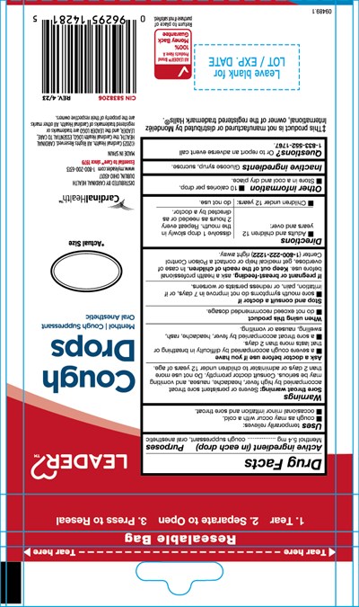 Back Panel (20230602 09489 Menthol 30ct Leader Cardinal Health    Back)