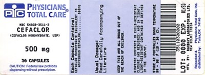 Image Of 500 mg Package Label (3511)