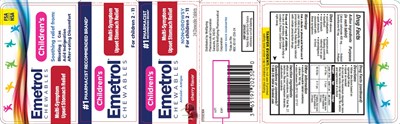 Children's Emetrol Chewables (Multi-Symptom Upset Stomach Relief)