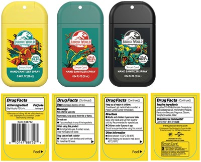 70108225-1.jpg JURASSIC WORLD HAND SANITIZER - 70108225 1