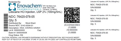Label (Lidocaine Hydrochloride Injection Usp    Preservat 2)
