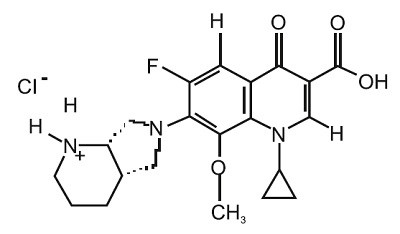Moxifloxacin-structure (Moxifloxacin Structure)