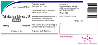 telmisartan-fig3.jpg PACKAGE LABEL-PRINCIPAL DISPLAY PANEL - 20 mg Blister Carton 30 (3 x 10) Unit-dose Tablets - telmisartan fig3