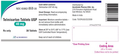 telmisartan-fig5.jpg PACKAGE LABEL-PRINCIPAL DISPLAY PANEL - 80 mg Blister Carton 30 (3 x 10) Unit-dose Tablets - telmisartan fig5