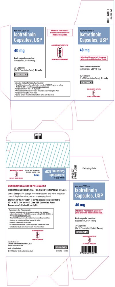 Principal Display Panel (40 mg Blister Pack Box)