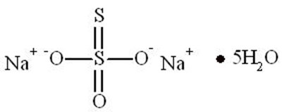 Chemical Structure (Nithiodote 02)