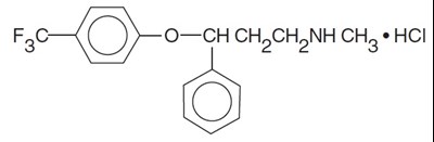 Fluoxetine Structure - fluoxetine str