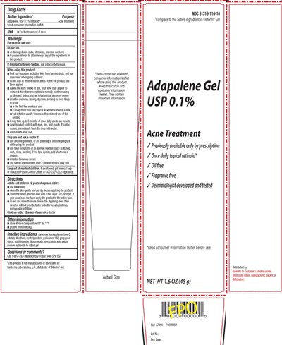 Adapalene, Usp 0.1% (retinoid)* *read Consumer Information Leaflet (Adapalene Gel Usp 0 1 Percent Ene 1 6 Oz 1)