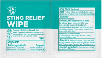 Principal Display Panel – 0.8 G Pouch Label (Sti08 0000 01)
