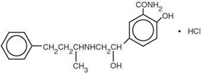 Image - labetalol hydrochloride tab structure